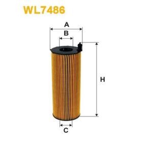 Achetez des Filtre à huile WIX FILTERS WL7486 à prix pour 46,98 €