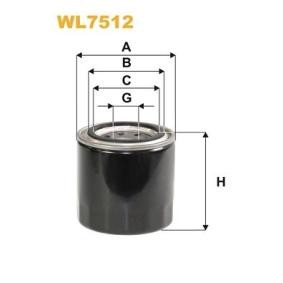 Köp Oljefilter av WIX FILTERS WL7512 till det låga priset 230,95 kr