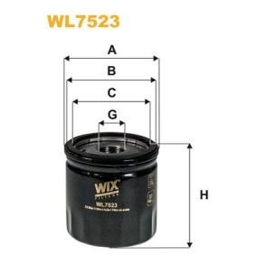 Ölfilter WL7523 von WIX FILTERS günstig für 48,64 € online kaufen
