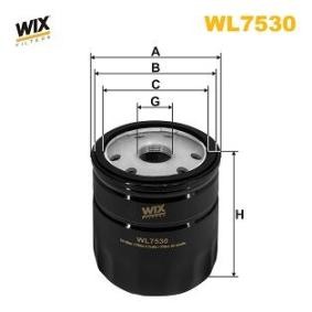 Acquista Filtro olio da WIX FILTERS WL7530 a buon mercato per soli 28,59 €