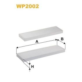 Köp Kupéfilter av WIX FILTERS WP2002 till det låga priset 245,26 kr