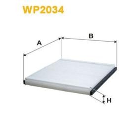 Compre Filtro, ar do habitáculo da WIX FILTERS WP2034 a um preço baixo por 21,75 €