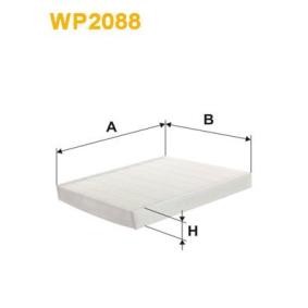 Compre Filtro, ar do habitáculo da WIX FILTERS WP2088 a um preço baixo por 14,46 €