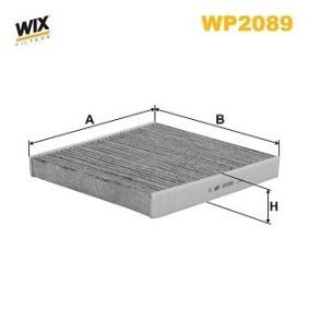 Compre Filtro, ar do habitáculo da WIX FILTERS WP2089 a um preço baixo por 18,46 €