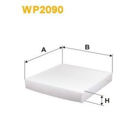 Comprar Filtro de habitáculo de WIX FILTERS WP2090 a bajo precio de 18,34 €