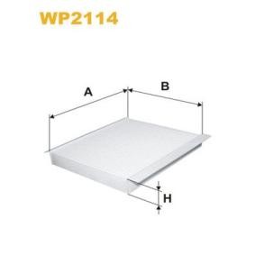 Köp Kupéfilter av WIX FILTERS WP2114 till det låga priset 297,21 kr
