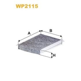 Compre Filtro, ar do habitáculo da WIX FILTERS WP2115 a um preço baixo por 20,97 €