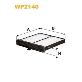 Köp Kupéfilter av WIX FILTERS WP2140 till det låga priset 315,45 kr