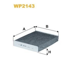 Achetez des Filtre d'habitacle WIX FILTERS WP2143 à prix pour 34,07 €