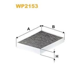 Achetez des Filtre d'habitacle WIX FILTERS WP2153 à prix pour 54,97 €