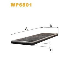 Achetez des Filtre d'habitacle WIX FILTERS WP6801 à prix pour 20,04 €