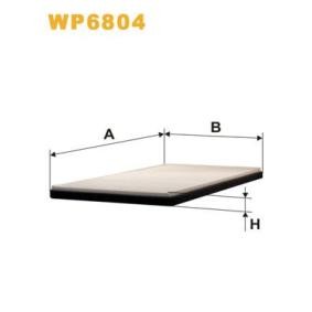 Achetez des Filtre d'habitacle WIX FILTERS WP6804 à prix pour 44,49 €