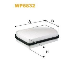 Comprar Filtro de habitáculo de WIX FILTERS WP6832 a bajo precio de 30,63 €