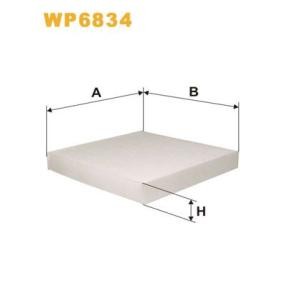 Compre Filtro, ar do habitáculo da WIX FILTERS WP6834 a um preço baixo por 24,52 €