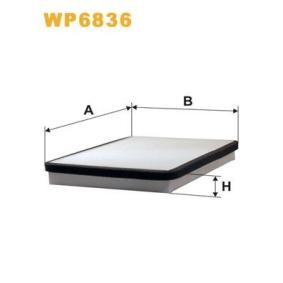 Köp Kupéfilter av WIX FILTERS WP6836 till det låga priset 310,00 kr