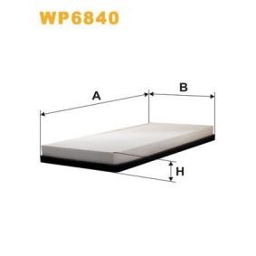 Köp Kupéfilter av WIX FILTERS WP6840 till det låga priset 253,86 kr