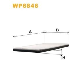 Compre Filtro, ar do habitáculo da WIX FILTERS WP6846 a um preço baixo por 18,27 €