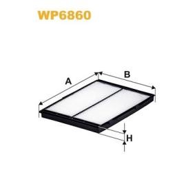 Compre Filtro, ar do habitáculo da WIX FILTERS WP6860 a um preço baixo por 20,48 €