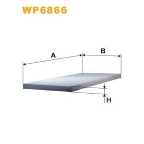 Achetez des Filtre d'habitacle WIX FILTERS WP6866 à prix pour 44,01 €