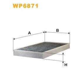 Compre Filtro, ar do habitáculo da WIX FILTERS WP6871 a um preço baixo por 9,57 €