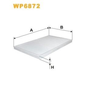 Köp Kupéfilter av WIX FILTERS WP6872 till det låga priset 193,70 kr
