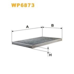 Köp Kupéfilter av WIX FILTERS WP6873 till det låga priset 343,20 kr