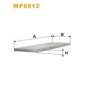 Köp Kupéfilter av WIX FILTERS WP6912 till det låga priset 192,17 kr