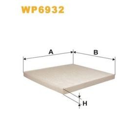 Compre Filtro, ar do habitáculo da WIX FILTERS WP6932 a um preço baixo por 11,93 €