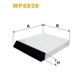 Compre Filtro, ar do habitáculo da WIX FILTERS WP6938 a um preço baixo por 20,48 €