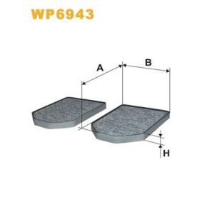 Innenraumfilter von WIX FILTERS günstig für 76,75 €