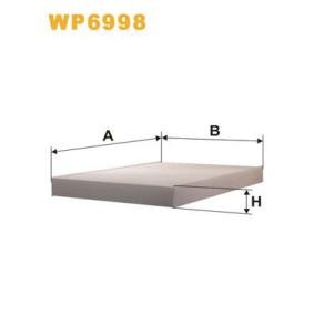 Köp Kupéfilter av WIX FILTERS WP6998 till det låga priset 220,91 kr