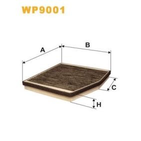Kjøp Kupefilter av WIX FILTERS WP9001 til den lave prisen 372,62 NOK