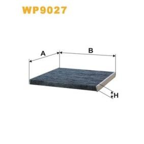 Compre Filtro, ar do habitáculo da WIX FILTERS WP9027 a um preço baixo por 18,91 €