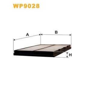 Köp Kupéfilter av WIX FILTERS WP9028 till det låga priset 445,37 kr