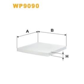 Kjøp Kupefilter av WIX FILTERS WP9090 til den lave prisen 355,91 NOK