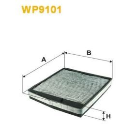 Achetez des Filtre d'habitacle WIX FILTERS WP9101 à prix pour 63,32 €