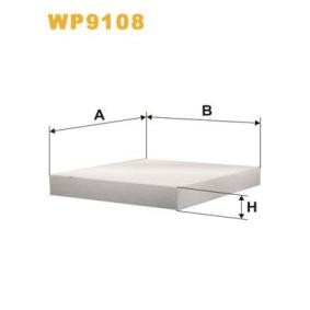 Köp Kupéfilter av WIX FILTERS WP9108 till det låga priset 72,91 kr