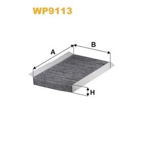 Köp Kupéfilter av WIX FILTERS WP9113 till det låga priset 296,25 kr