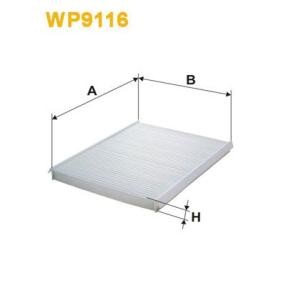 Compre Filtro, ar do habitáculo da WIX FILTERS WP9116 a um preço baixo por 16,83 €