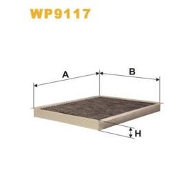 Köp Kupéfilter av WIX FILTERS WP9117 till det låga priset 240,55 kr