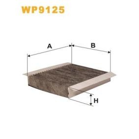 Compre Filtro, ar do habitáculo da WIX FILTERS WP9125 a um preço baixo por 25,93 €