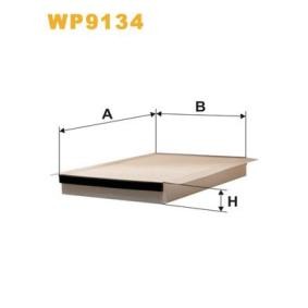 Achetez des Filtre d'habitacle WIX FILTERS WP9134 à prix pour 45,54 €