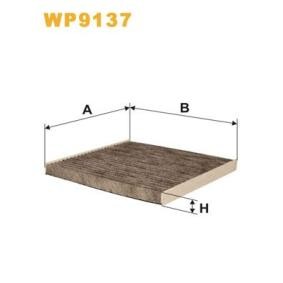 Kjøp Kupefilter av WIX FILTERS WP9137 til den lave prisen 390,58 NOK
