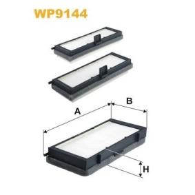 Compre Filtro, ar do habitáculo da WIX FILTERS WP9144 a um preço baixo por 38,51 €