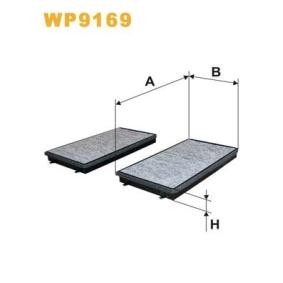 Osta Suodatin, sisäilma WIX FILTERS:llä WP9169 edullisesti hintaan 78,57 €