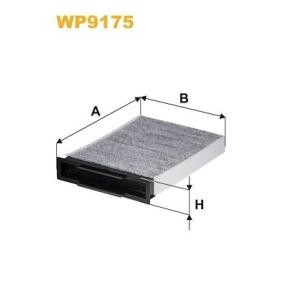 Achetez des Filtre d'habitacle WIX FILTERS WP9175 à prix pour 29,57 €