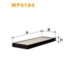 Compre Filtro, ar do habitáculo da WIX FILTERS WP9184 a um preço baixo por 28,45 €