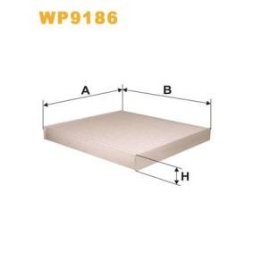 Köp Kupéfilter av WIX FILTERS WP9186 till det låga priset 329,16 kr