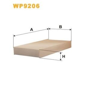 Compre Filtro, ar do habitáculo da WIX FILTERS WP9206 a um preço baixo por 20,48 €