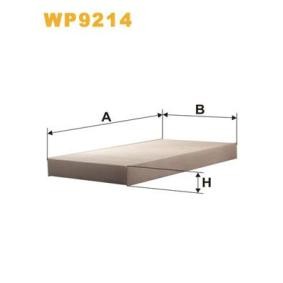 Köp Kupéfilter av WIX FILTERS WP9214 till det låga priset 232,53 kr
